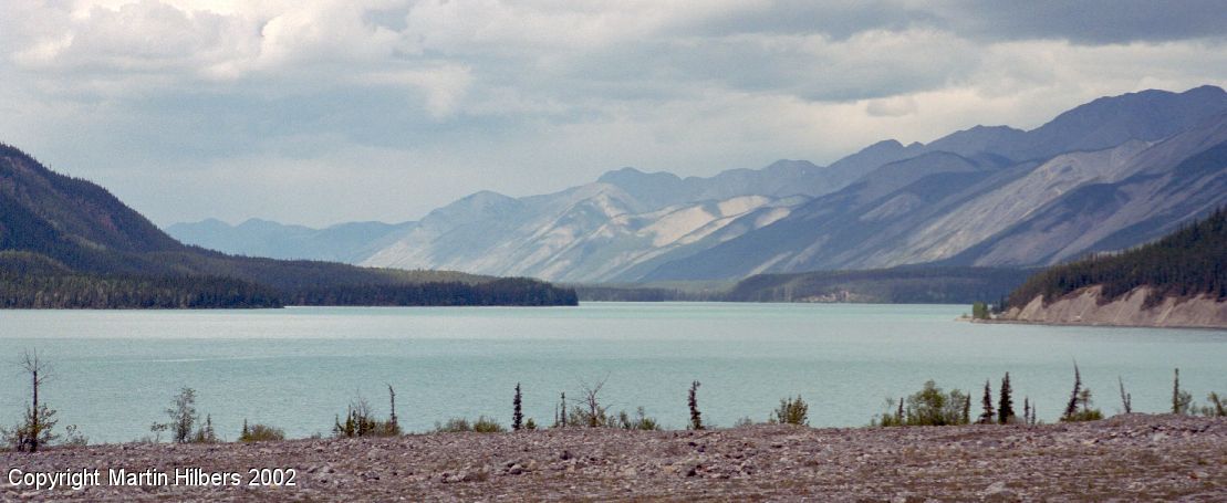 Alaska Highway : Liar Hot Springs - Toad River / Muncho Lake. Click to see full size image