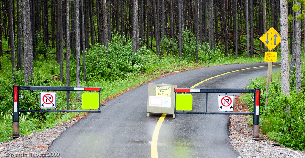 Jasper-Banff-Waterton-Glacier: 9 Jul: Kananaskis - Longview / Canadian Bicycle Path. Click to see full size image