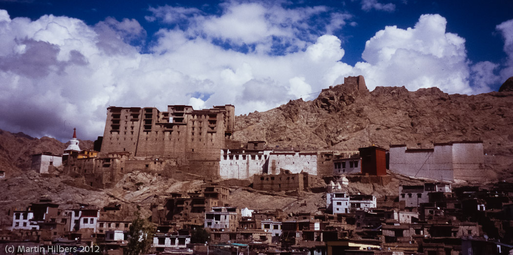 Ladakh: 3/9 Leh / Leh Palace. Click to see full size image