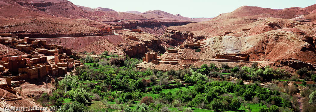 Morocco High Atlas and Jebel Sahro: 26/3 Telouet - Ait be Haddou / Asif Ounila valley. Click to see full size image
