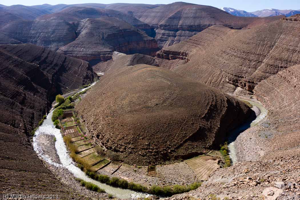 Morocco High Atlas and Jebel Sahro: 30/3 Msemrir - Boumalne Dades / Gorges du Dades. Click to see full size image