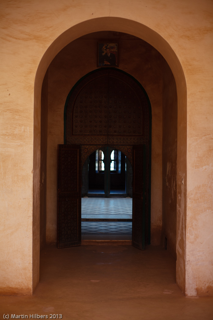 Morocco High Atlas and Jebel Sahro: 25/3 Toufliat - Telouet / Telouet Kasbah. Click to see full size image