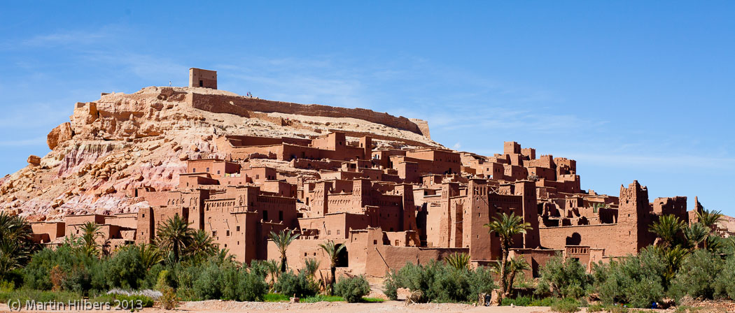 Morocco High Atlas and Jebel Sahro: 26/3 Telouet - Ait be Haddou / Ait ben Haddou. Click to see full size image