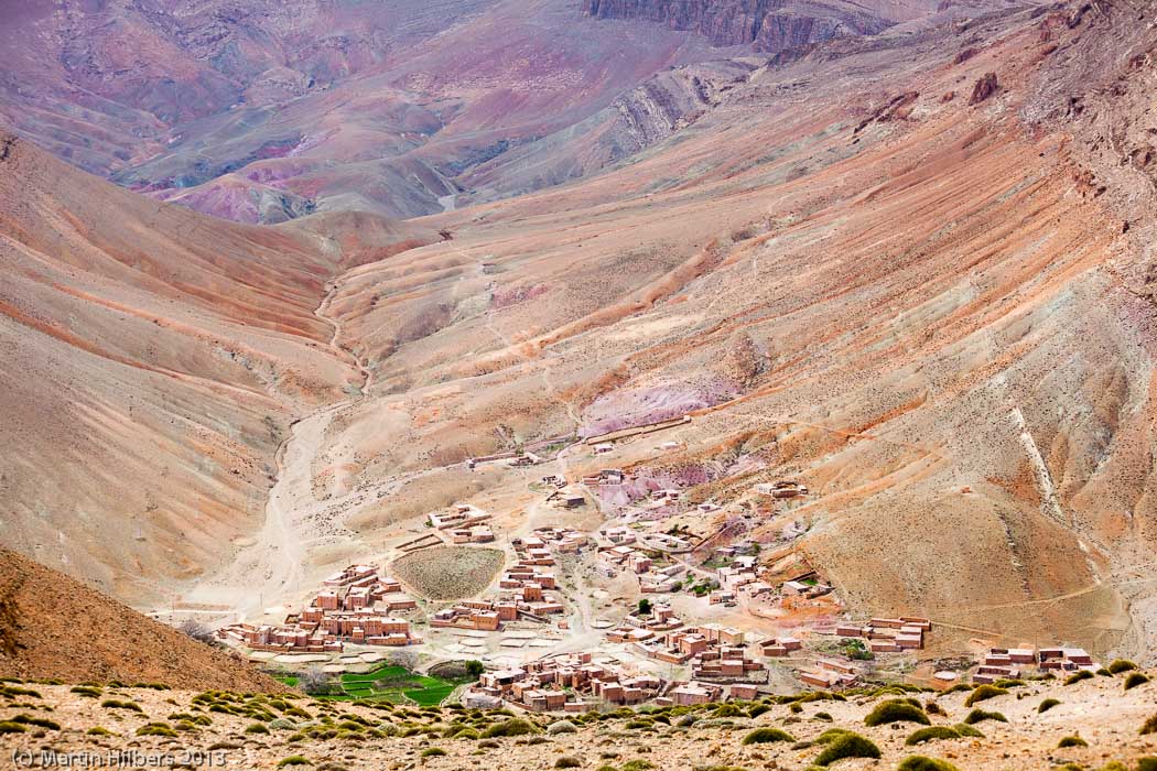Morocco High Atlas and Jebel Sahro: 29/3 Agoudal - Msemrir / Remote village. Click to see full size image